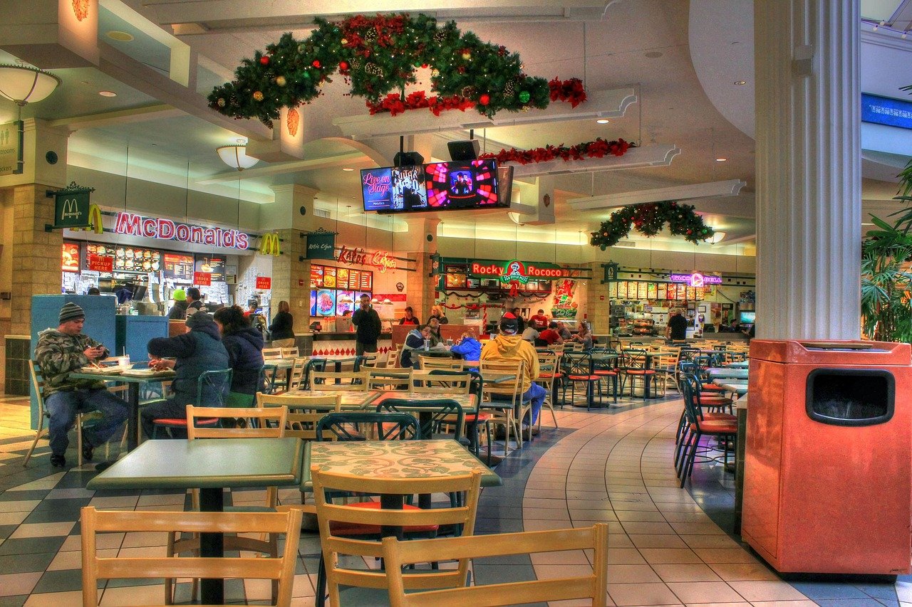 The Food Court Was Pure Happiness (image credits: pixabay)